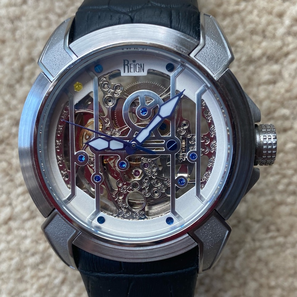 Reign Men’s Skeleton Works Watch. SOLD OUT.